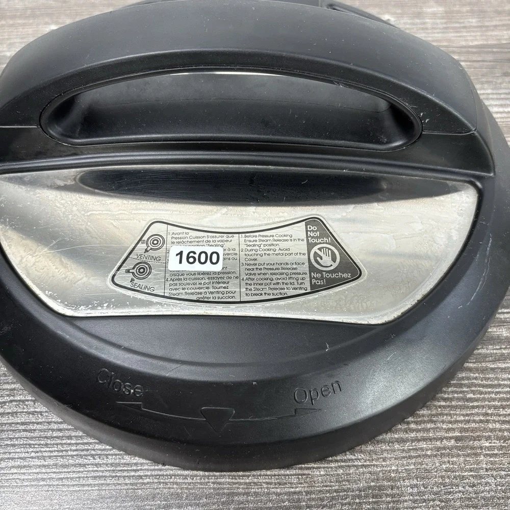 Instant Pot IP-DUO60 V2 or V3 6 qt Pressure Cooker Replacement LID w/ GASKET